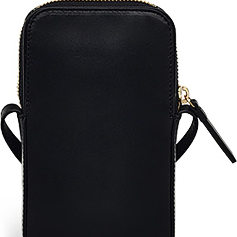 RADLEY LONDON Black Purse Crossbody Bag Scotty Dog Campfire Design Arts - Picture 6 of 15